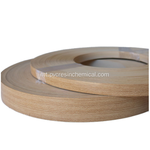 Woodgrain tal-Banda Xifer tal-PVC Solidu
